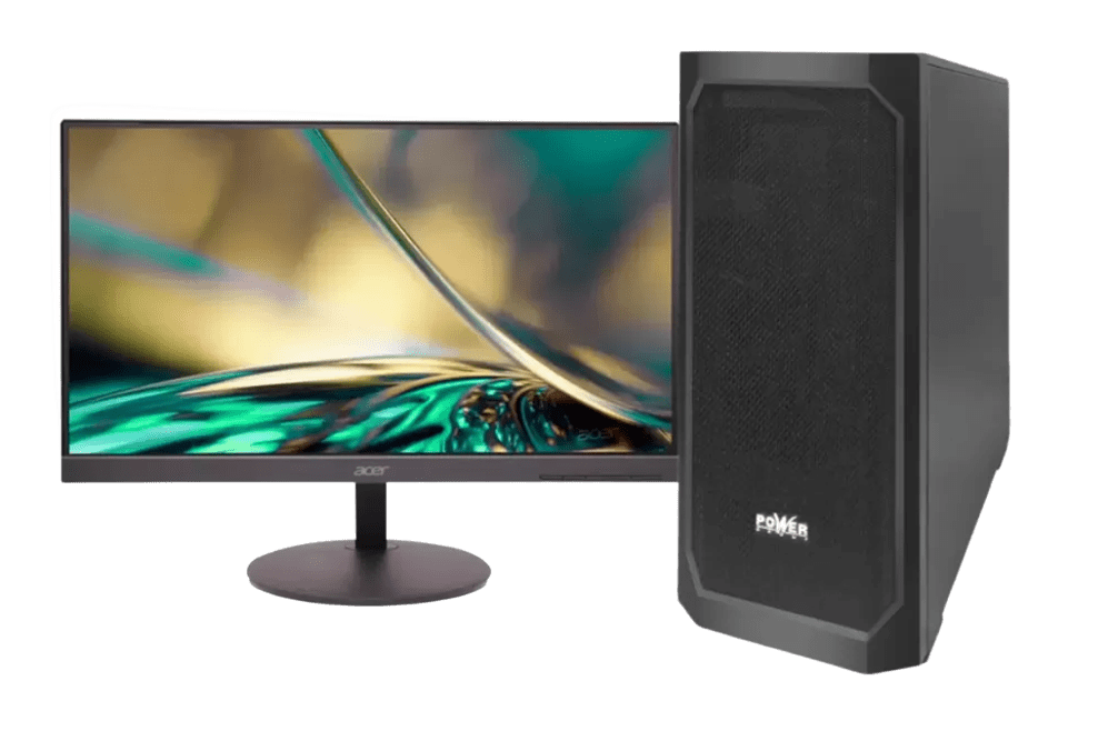 Computador Gamer Power Group Ryzen 5 5600GT | 16GB RAM | SSD 512GB M.2 | Monitor Acer 23.8" | Windows 11